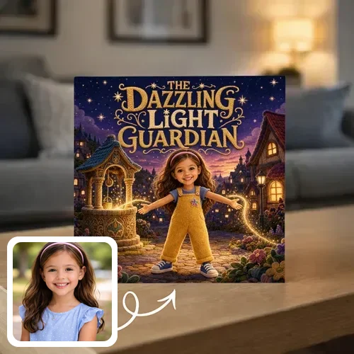 Personalized storybook - The Dazzling Light Guardian - Genie in a Book